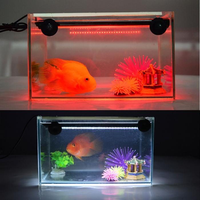 Aquarium Fish Tank Led Lampe Aquatique Avec Télécommande