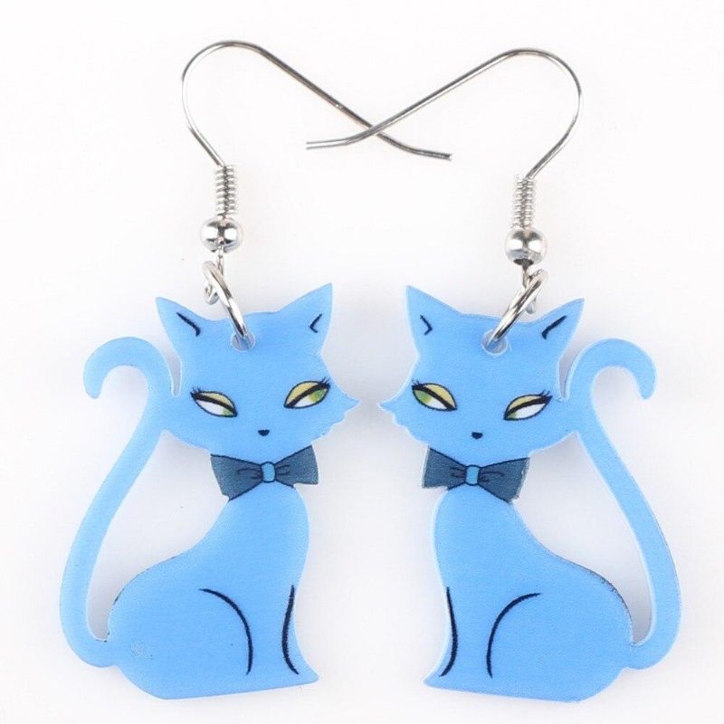 Boucles D'oreilles Chat Impertinent