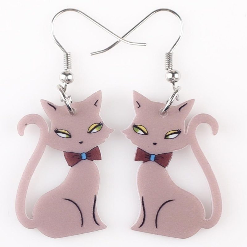 Boucles D'oreilles Chat Impertinent