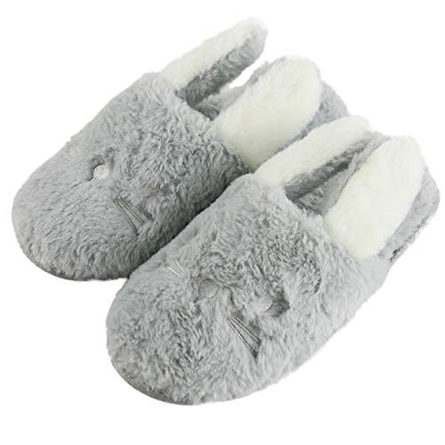 Chaussures D'intérieur En Peluche Lapin