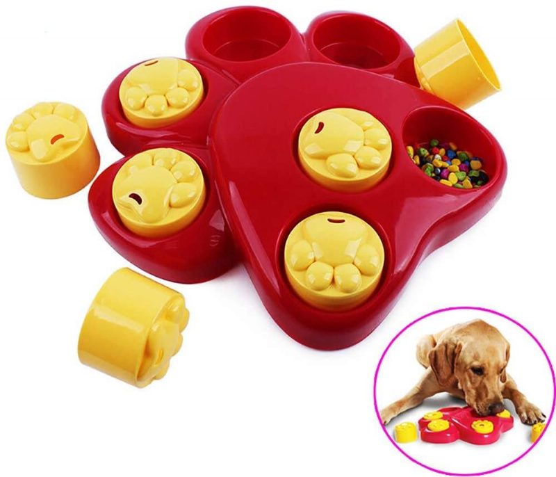 Chien Jeux Interactifs Puzzle Jouets Distributeur De Nourriture