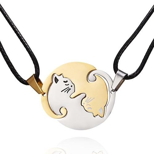 Collier De Chat De Couple