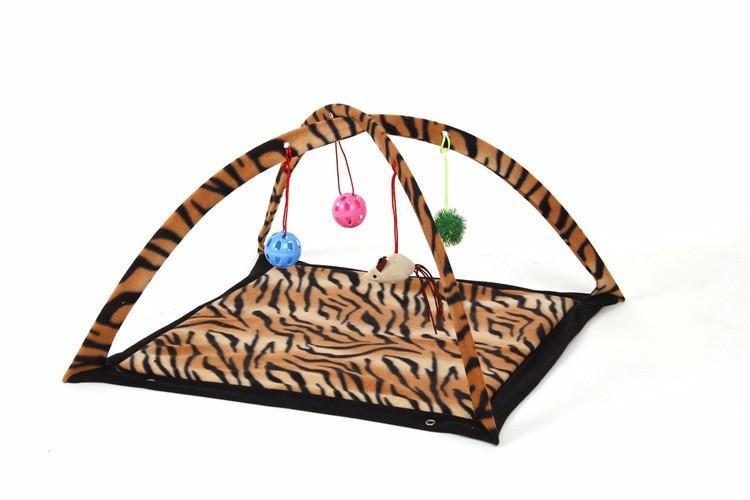 Couverture De Coussin De Lit Pour Chat Avec Jouets Pour Chats