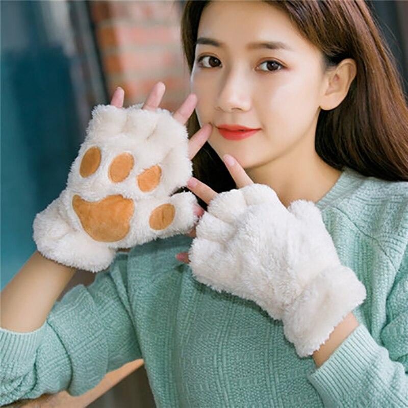 Gants Sans Doigts Patte De Chat