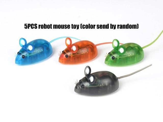 Jouet Électronique De Souris De Chat Avec Puzzle De Piste De Course Délicat