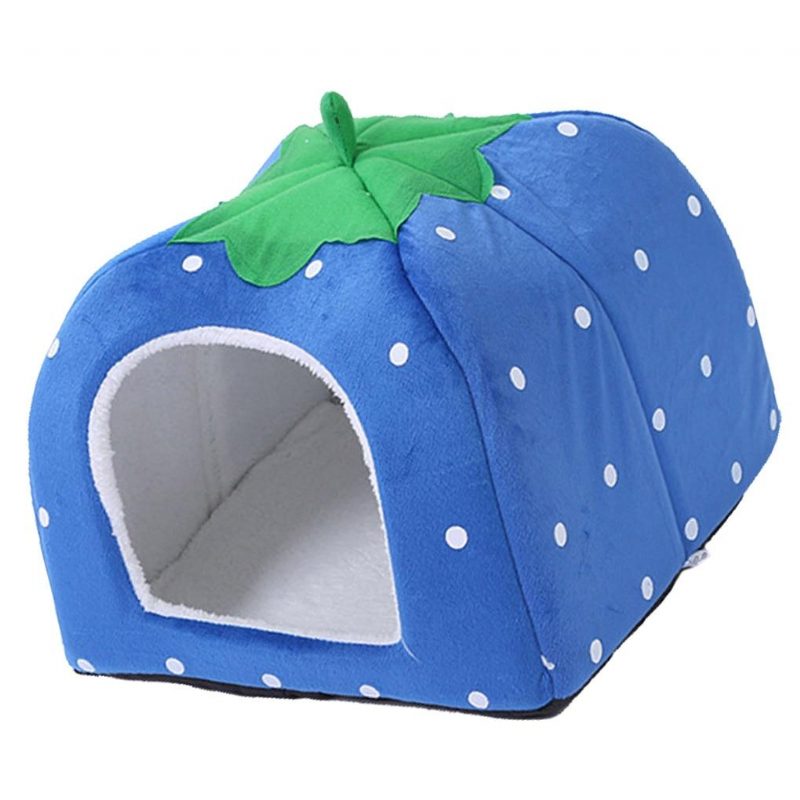 Maison Pliante De Lit De Fraise Pour Animaux De Compagnie