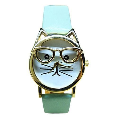 Montre En Cuir Pour Amoureux Des Chats Cattitude