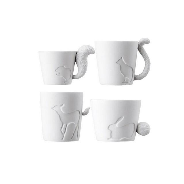 Mug En Forme D'animal De Forêt 3d