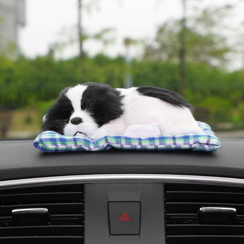 Ornement De Voiture Joli Chien En Peluche