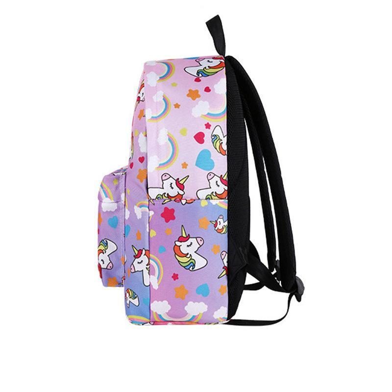 Sac À Dos Design Licorne Violet Avec Cadeau Gratuit