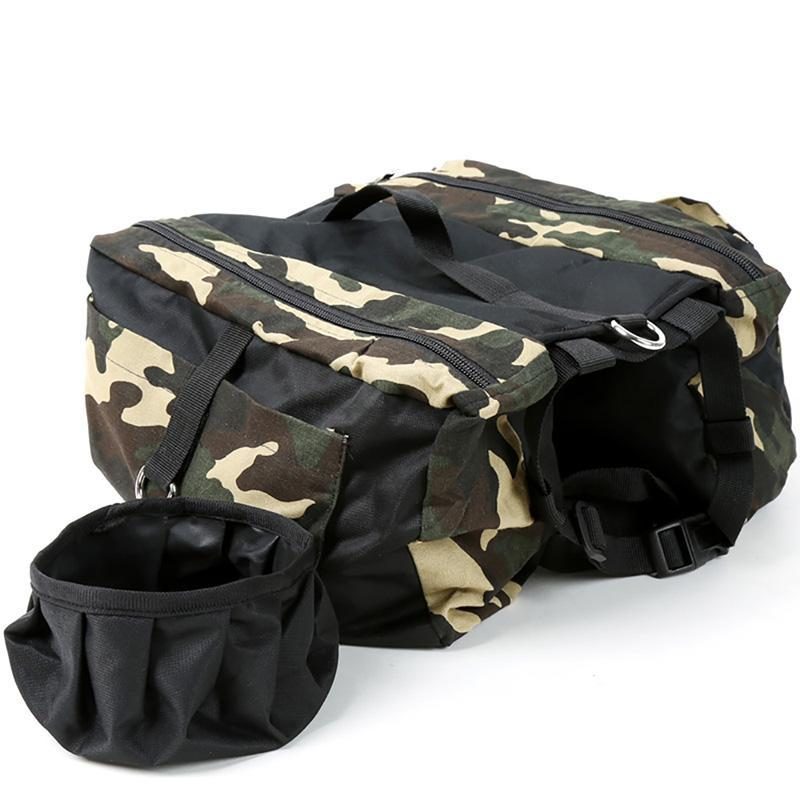 Sac À Dos D'extérieur Camouflage Pour Animaux De Compagnie