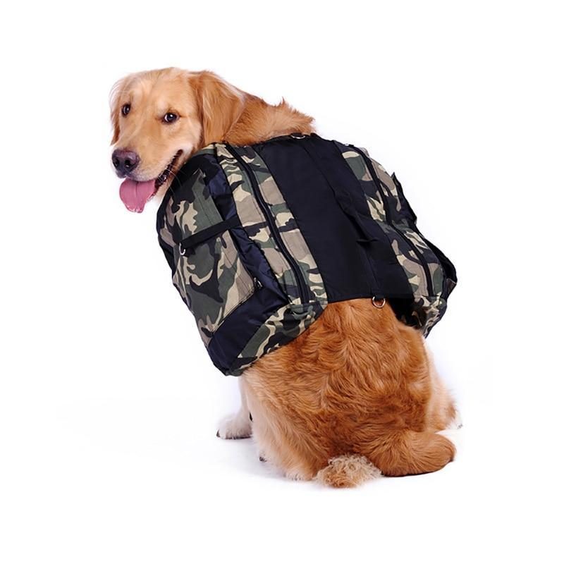 Sac À Dos D'extérieur Camouflage Pour Animaux De Compagnie