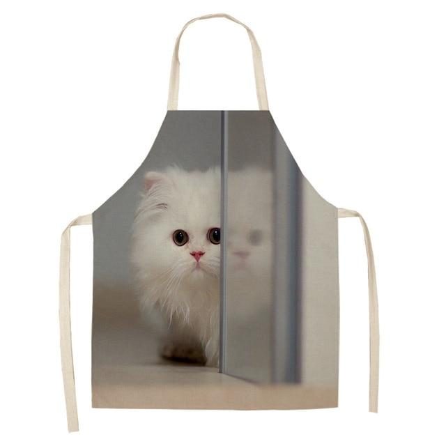 Tablier De Cuisine À Motif De Chat