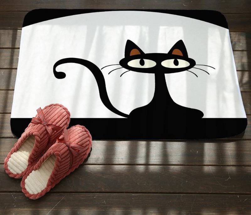 Tapis Imprimé Série Chat