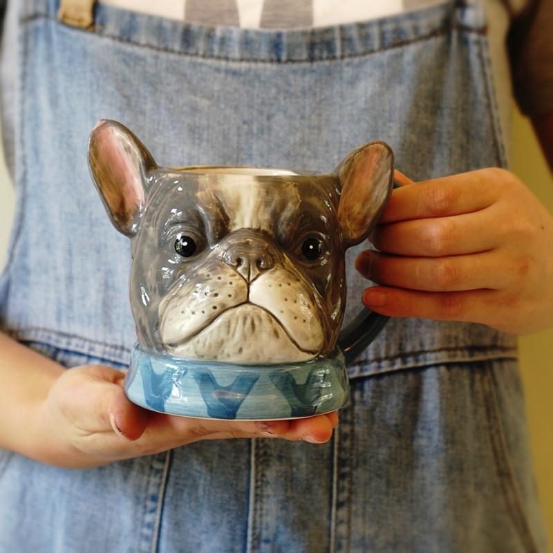 Tasse De Bouledogue Créatif Mignon