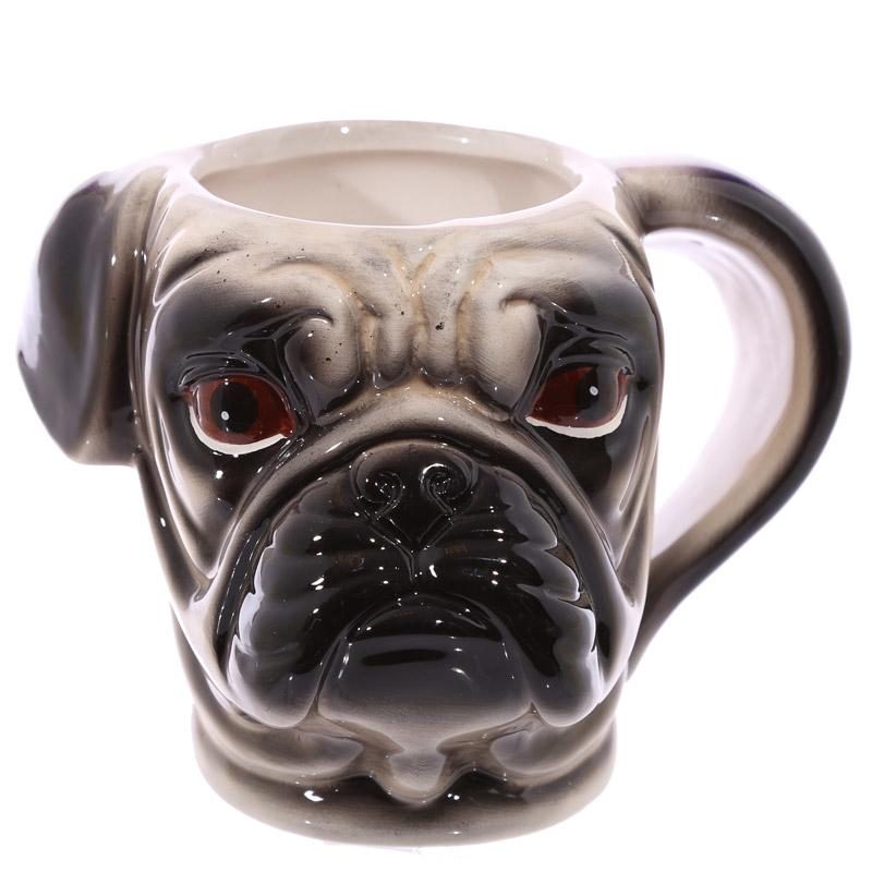 Tasse De Tête De Carlin 3d