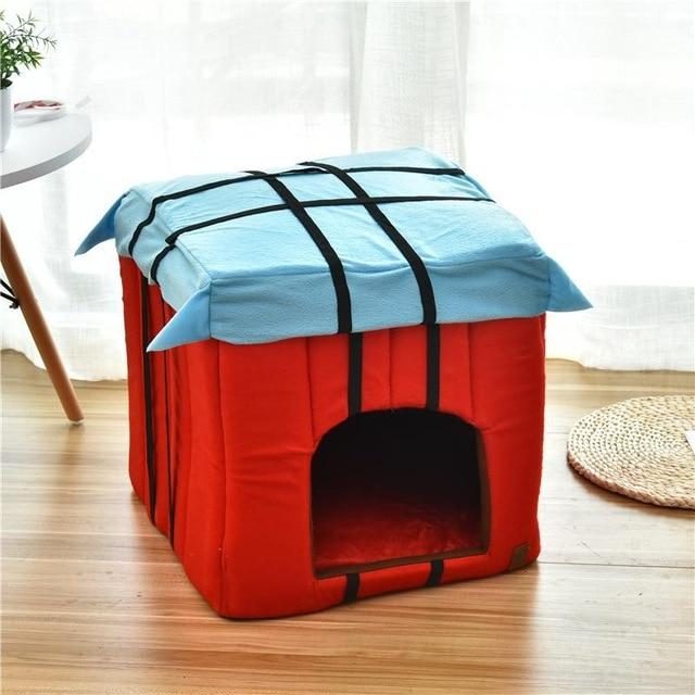 Villa Pour Animaux De Compagnie Fermée Portable